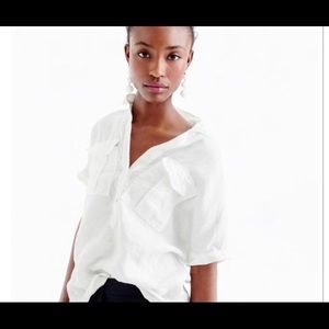 J Crew Baird McNutt Irish Linen Shirt